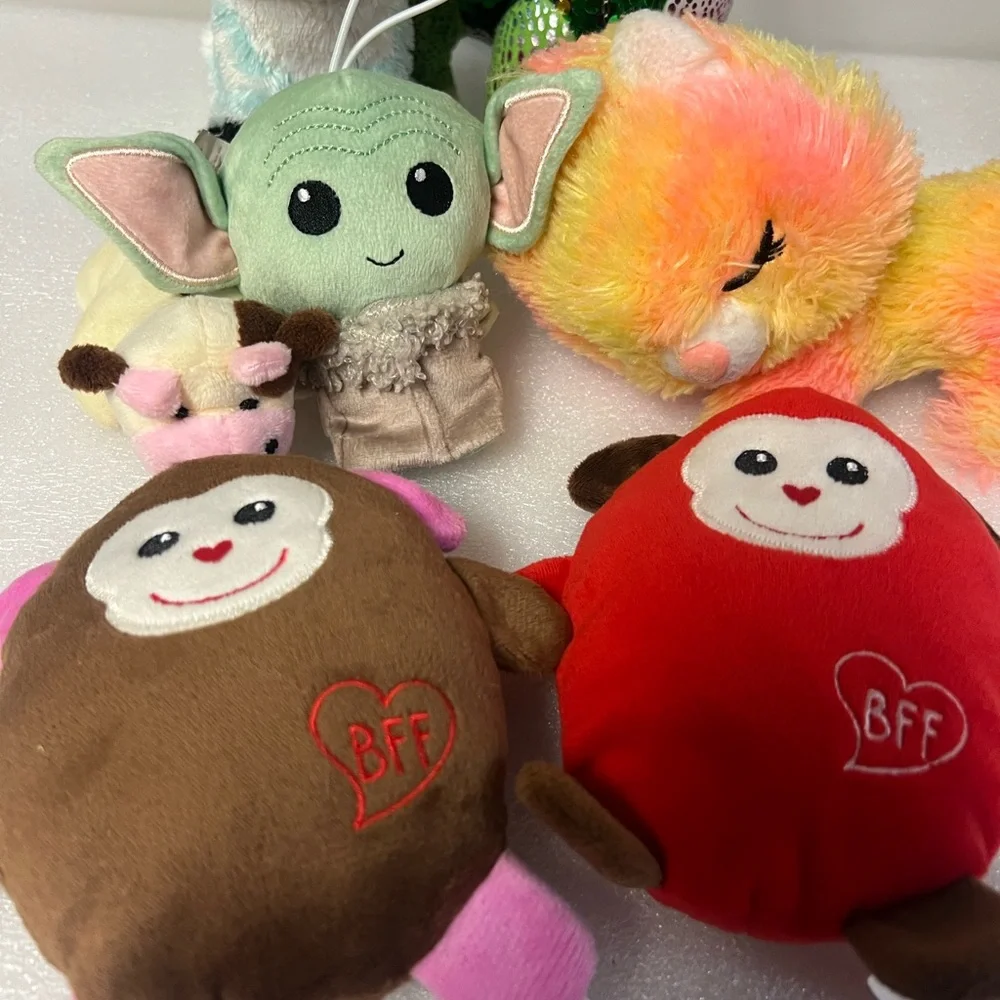 Small Plush Bundle Baby Yoda Hallmark TY Dinosaur